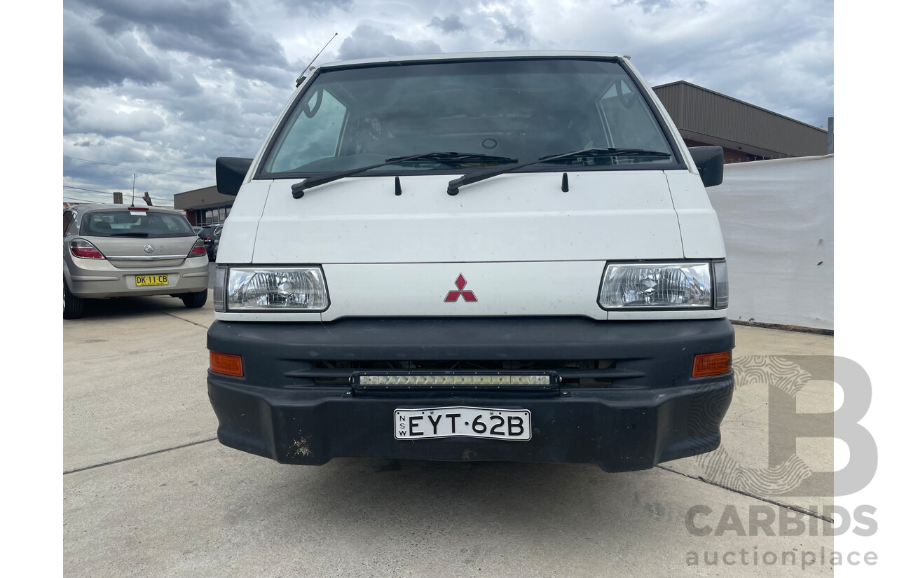 07/2007 Mitsubishi Express SWB RWD SJ MY07 Van White 2.4L