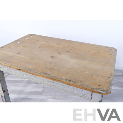Antique Rustic Kitchen Table