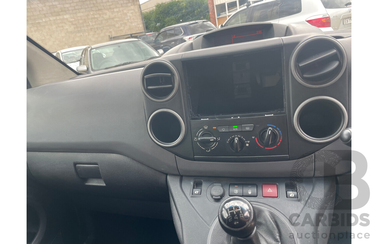 06/2016 Citroen Berlingo 1.6 HDI LONG FWD B9C MY16 Van White 1.6L