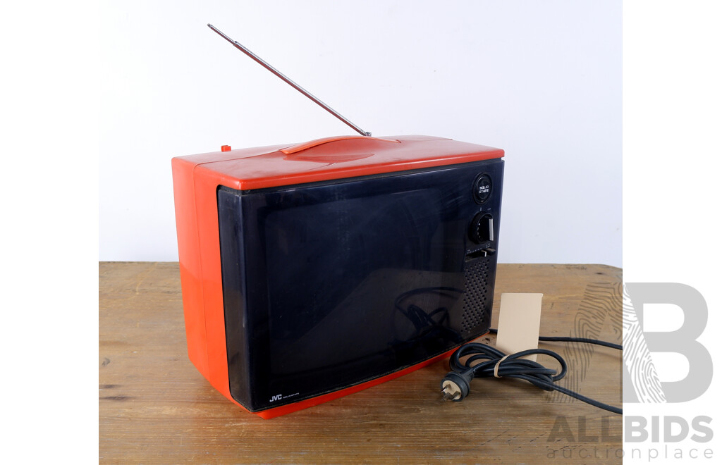 Retro Burnt Orange JVC Solid State - Lot 1528127 | ALLBIDS