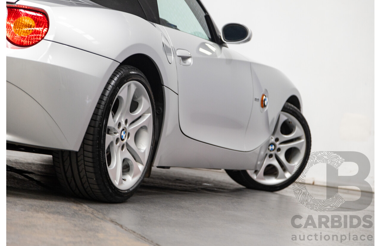 07/2003 BMW Z4 3.0i E85 2D Roadster Titan Silver Metallic 3.0L