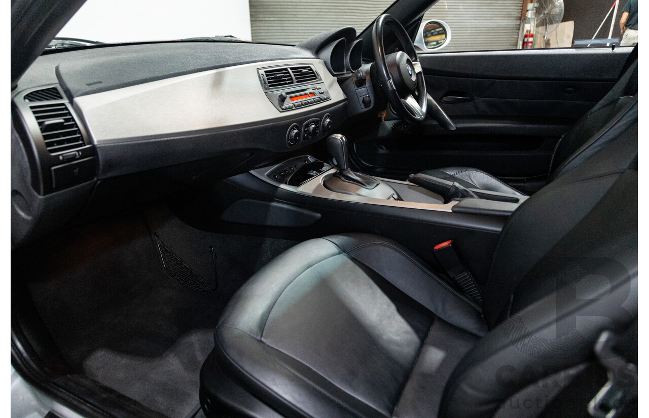 07/2003 BMW Z4 3.0i E85 2D Roadster Titan Silver Metallic 3.0L