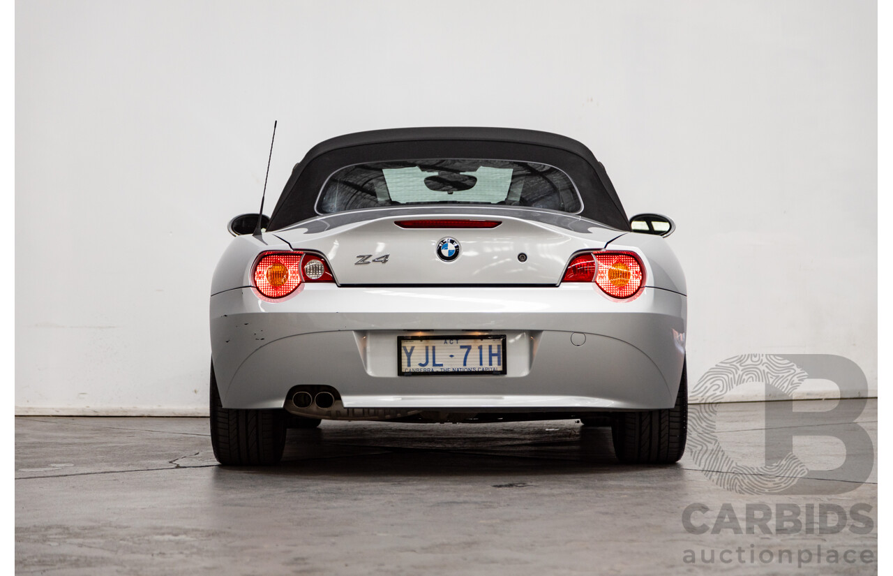 07/2003 BMW Z4 3.0i E85 2D Roadster Titan Silver Metallic 3.0L