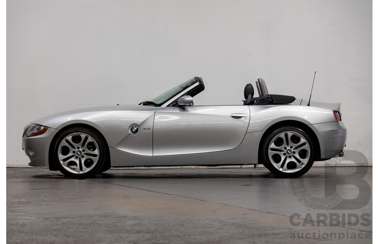 07/2003 BMW Z4 3.0i E85 2D Roadster Titan Silver Metallic 3.0L