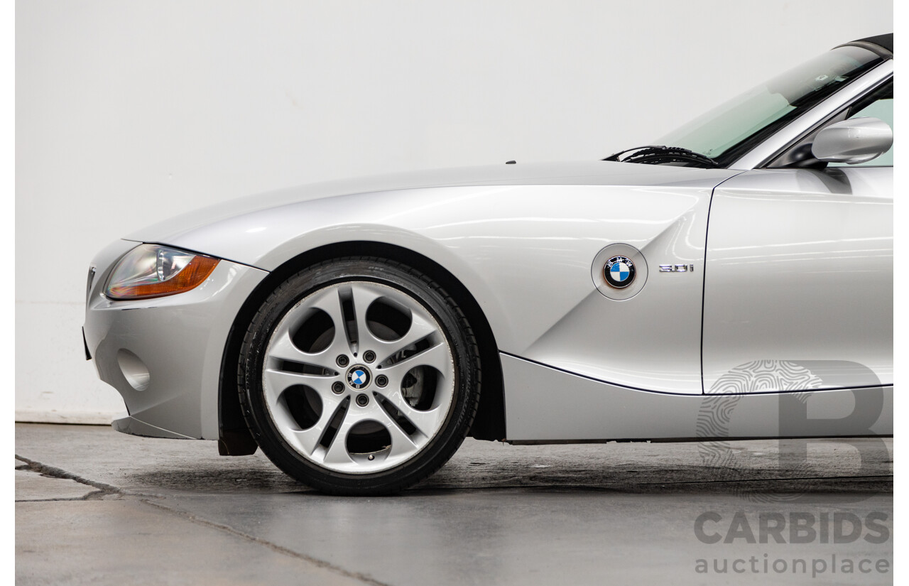 07/2003 BMW Z4 3.0i E85 2D Roadster Titan Silver Metallic 3.0L