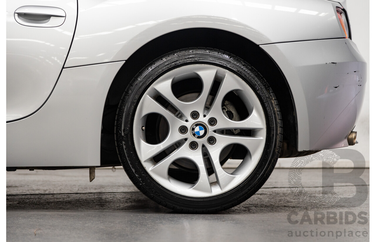 07/2003 BMW Z4 3.0i E85 2D Roadster Titan Silver Metallic 3.0L