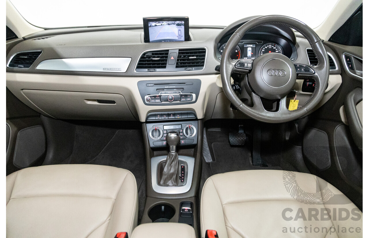 09/2012 Audi Q3 2.0 TFSI Quattro (AWD) 8U 4D Wagon Black Turbo 2.0L