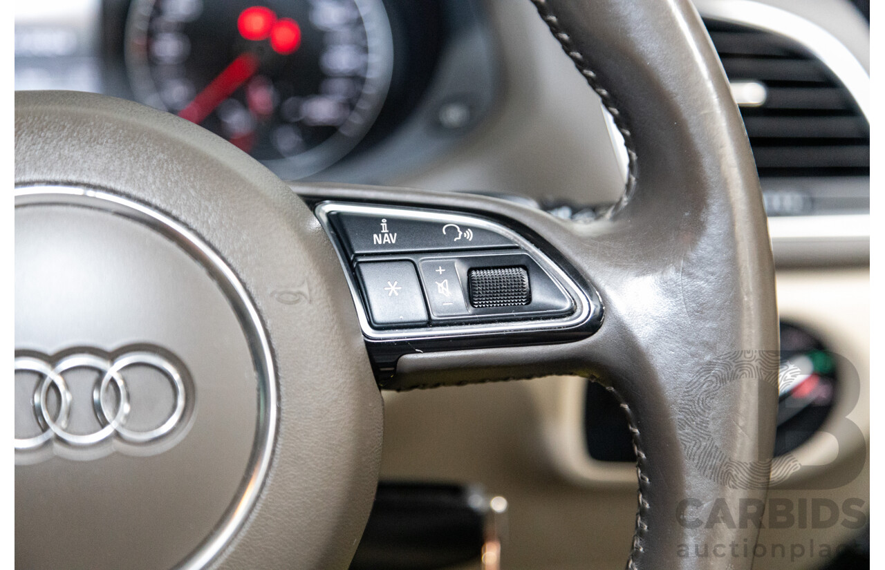 09/2012 Audi Q3 2.0 TFSI Quattro (AWD) 8U 4D Wagon Black Turbo 2.0L