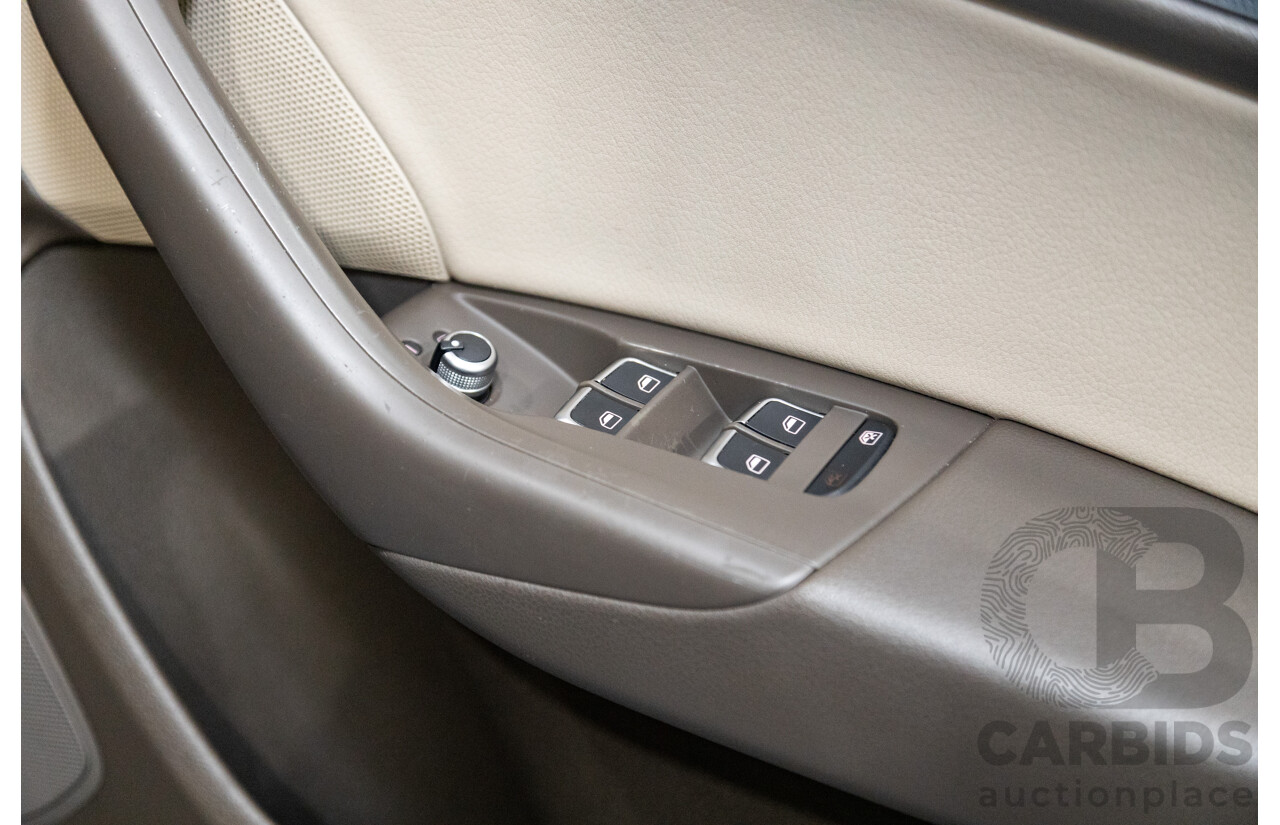 09/2012 Audi Q3 2.0 TFSI Quattro (AWD) 8U 4D Wagon Black Turbo 2.0L