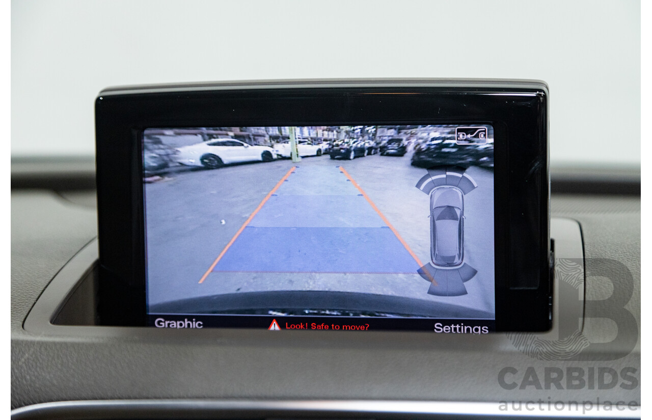 09/2012 Audi Q3 2.0 TFSI Quattro (AWD) 8U 4D Wagon Black Turbo 2.0L