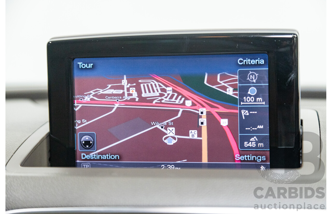 09/2012 Audi Q3 2.0 TFSI Quattro (AWD) 8U 4D Wagon Black Turbo 2.0L