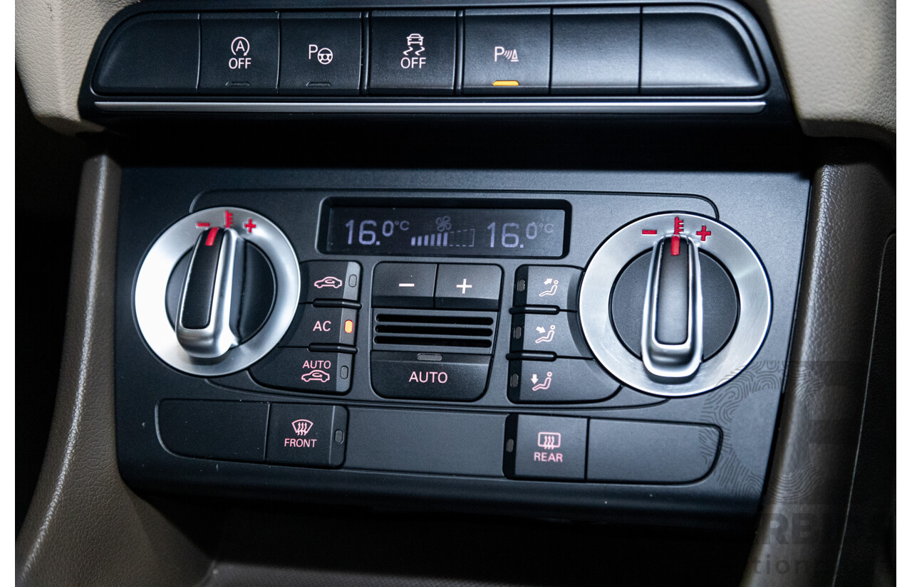 09/2012 Audi Q3 2.0 TFSI Quattro (AWD) 8U 4D Wagon Black Turbo 2.0L