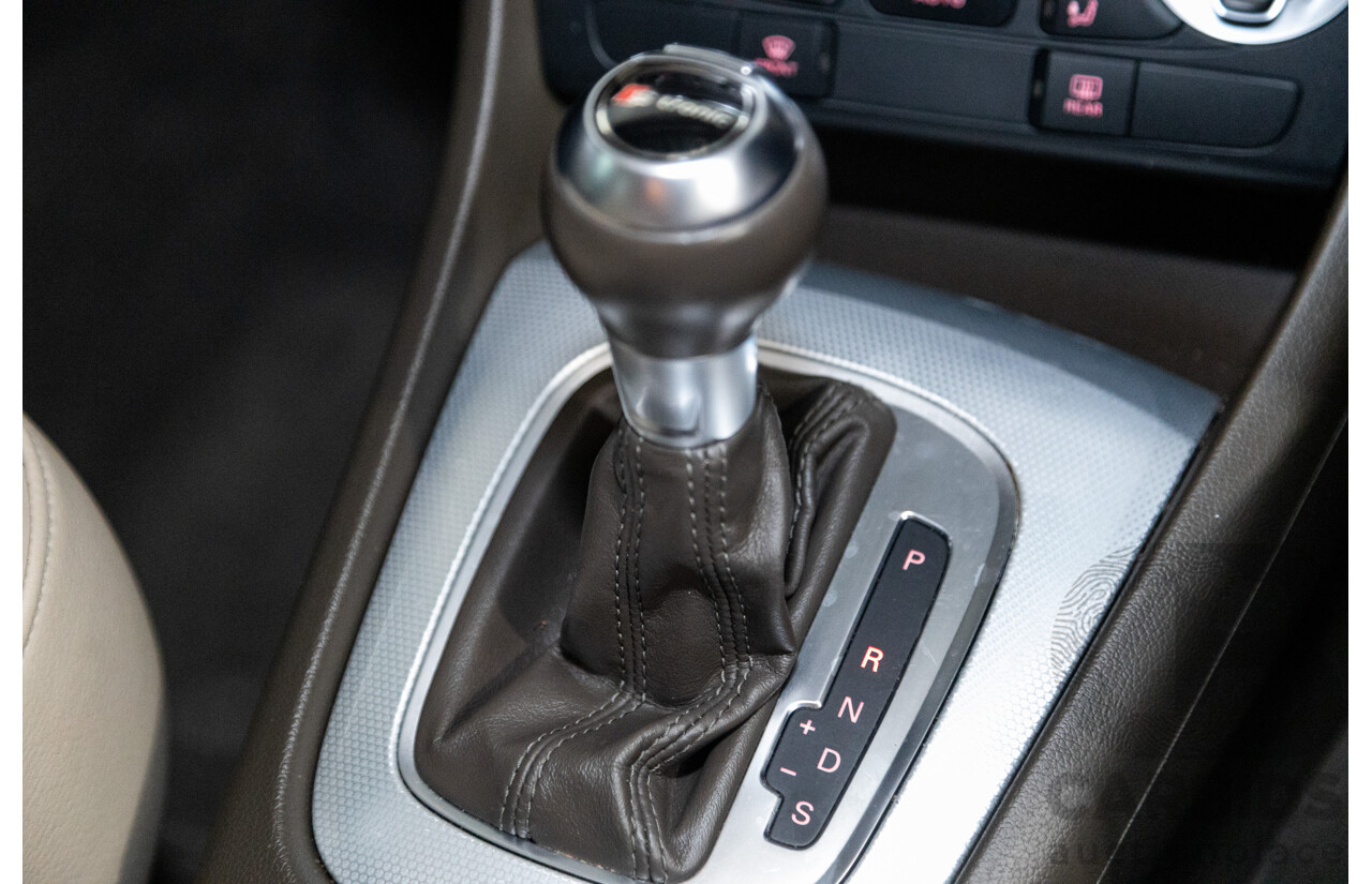 09/2012 Audi Q3 2.0 TFSI Quattro (AWD) 8U 4D Wagon Black Turbo 2.0L