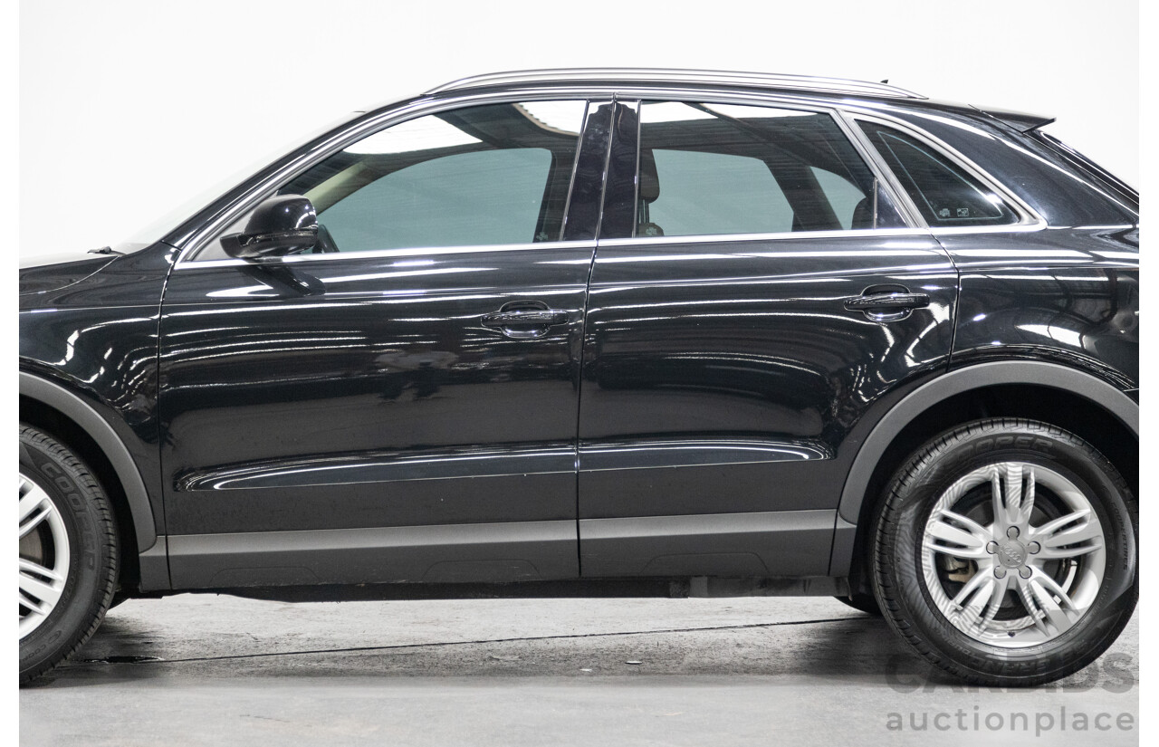 09/2012 Audi Q3 2.0 TFSI Quattro (AWD) 8U 4D Wagon Black Turbo 2.0L