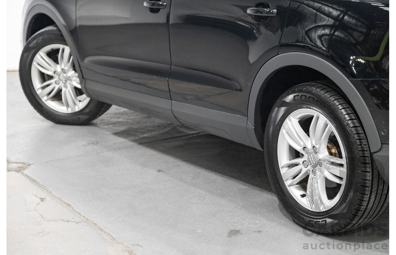 09/2012 Audi Q3 2.0 TFSI Quattro (AWD) 8U 4D Wagon Black Turbo 2.0L