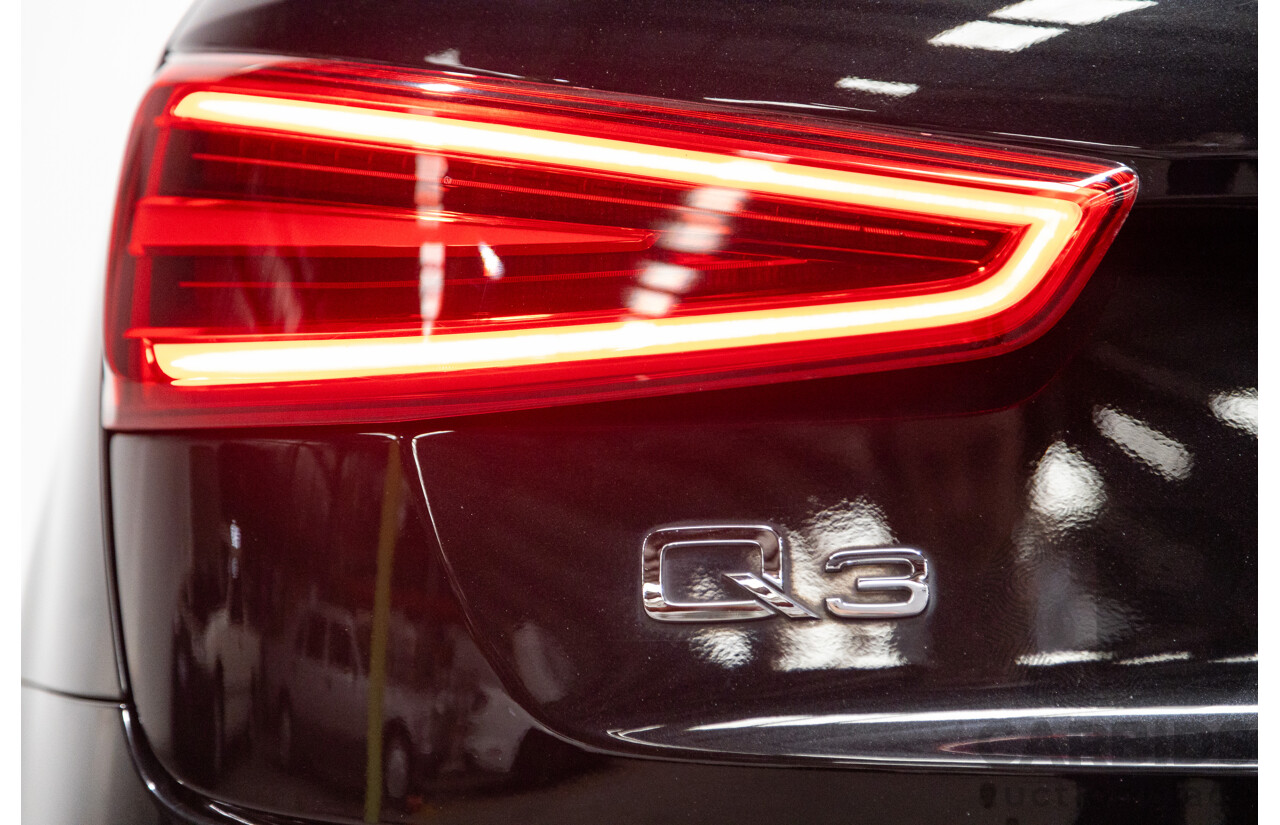 09/2012 Audi Q3 2.0 TFSI Quattro (AWD) 8U 4D Wagon Black Turbo 2.0L