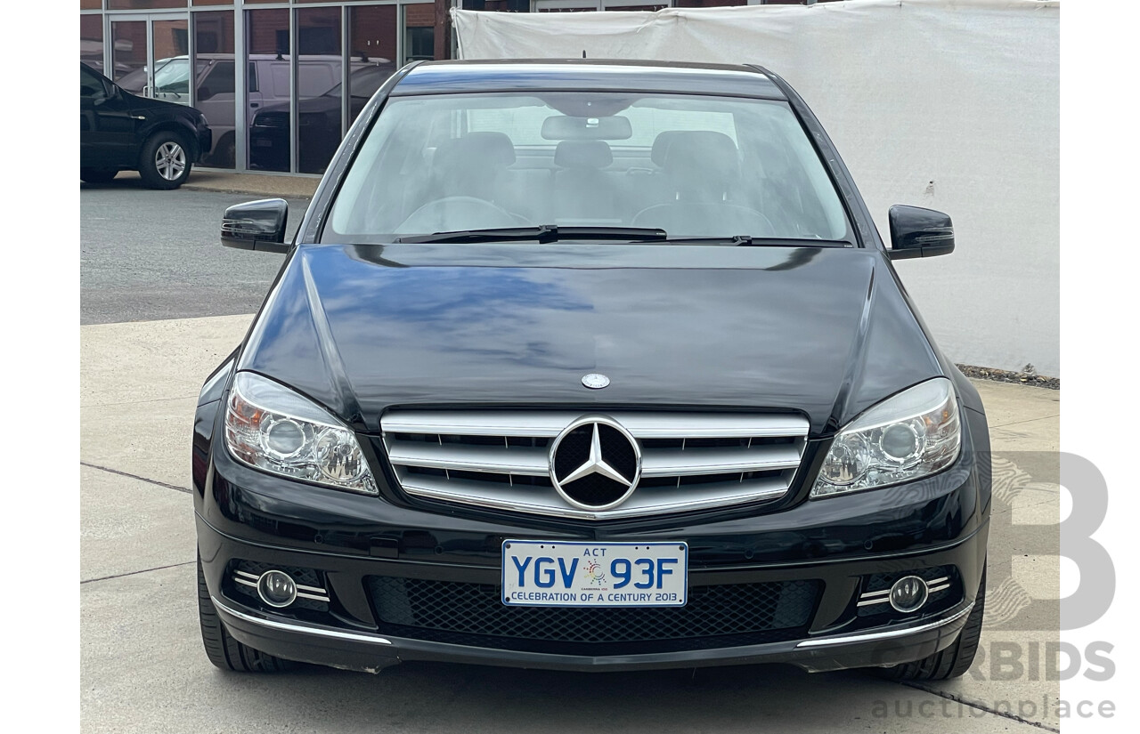 5/2010 Mercedes-Benz C250 CGI Avantgarde W204 MY10 4d Sedan Black 1.8L