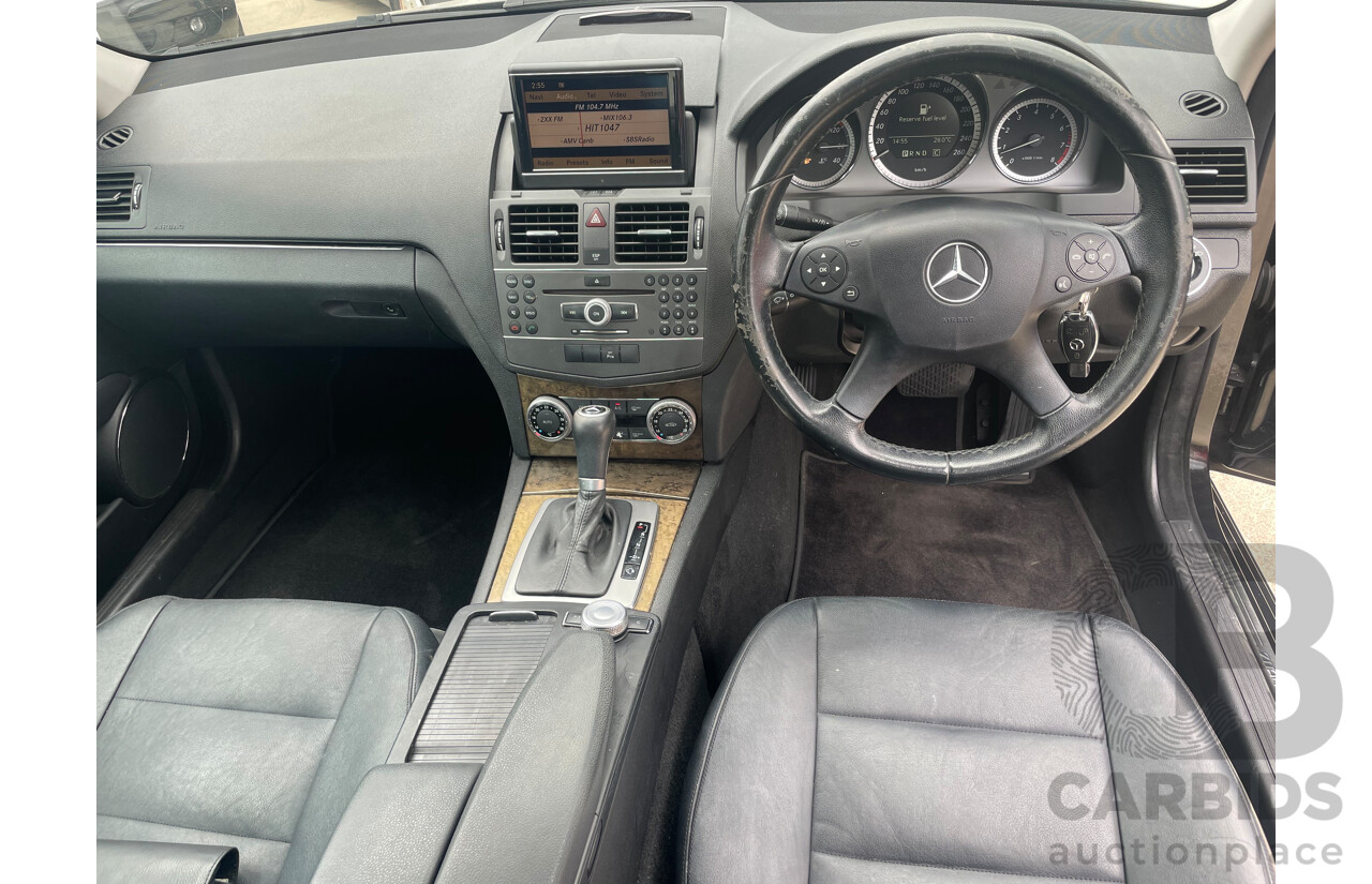 5/2010 Mercedes-Benz C250 CGI Avantgarde W204 MY10 4d Sedan Black 1.8L