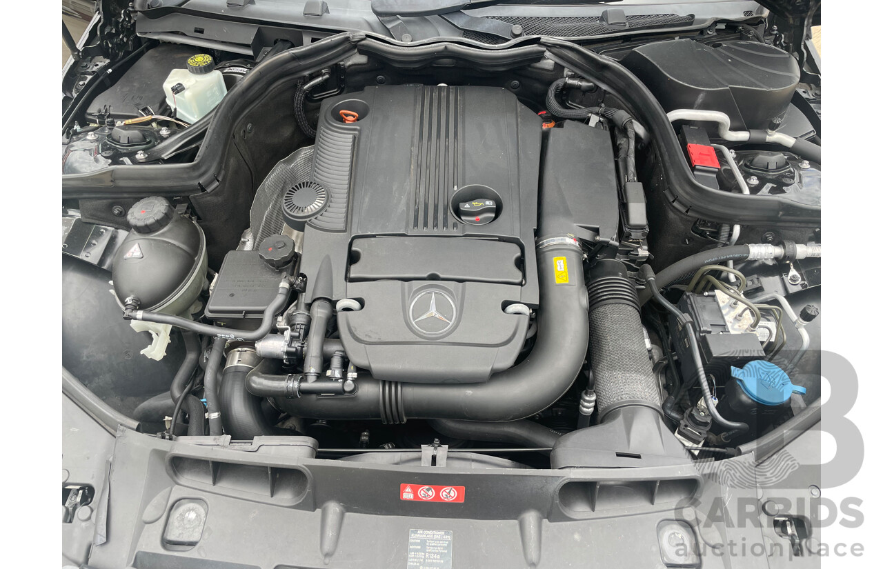 5/2010 Mercedes-Benz C250 CGI Avantgarde W204 MY10 4d Sedan Black 1.8L