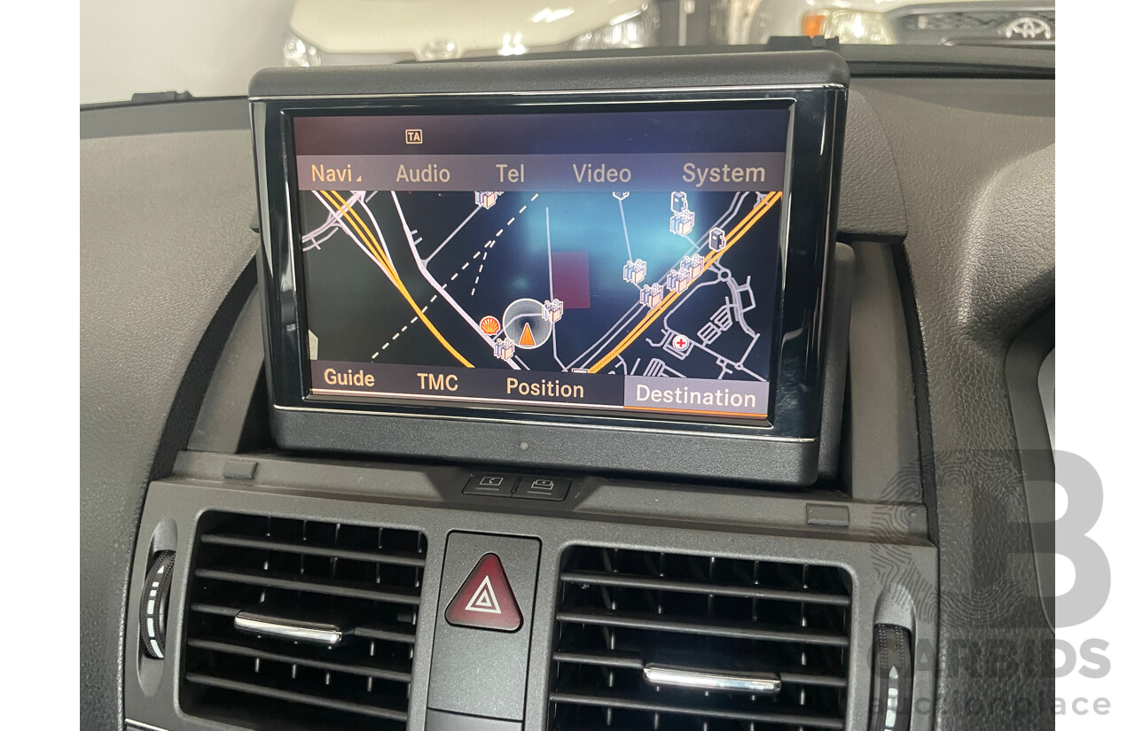 5/2010 Mercedes-Benz C250 CGI Avantgarde W204 MY10 4d Sedan Black 1.8L