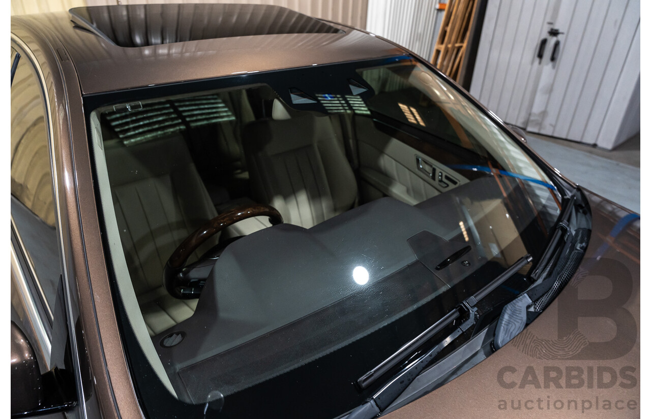 9/2013 Mercedes Benz E300 Bluetec Hybrid 212 MY13 4d Sedan Dolomite Brown Metallic Turbo Diesel 2.1L - Hybrid