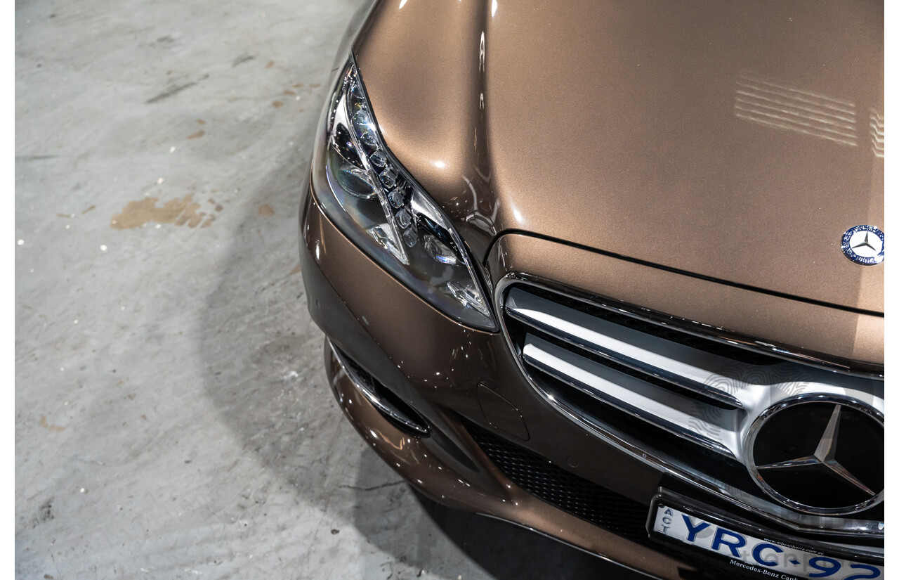 9/2013 Mercedes Benz E300 Bluetec Hybrid 212 MY13 4d Sedan Dolomite Brown Metallic Turbo Diesel 2.1L - Hybrid