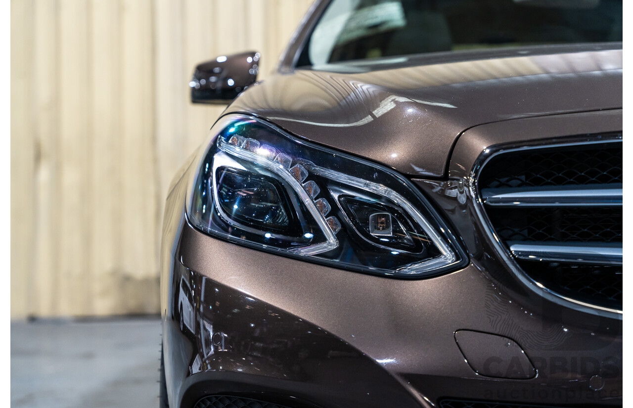 9/2013 Mercedes Benz E300 Bluetec Hybrid 212 MY13 4d Sedan Dolomite Brown Metallic Turbo Diesel 2.1L - Hybrid