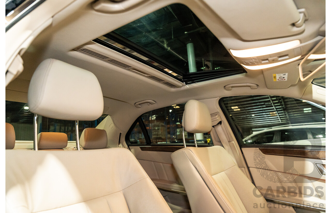 9/2013 Mercedes Benz E300 Bluetec Hybrid 212 MY13 4d Sedan Dolomite Brown Metallic Turbo Diesel 2.1L - Hybrid