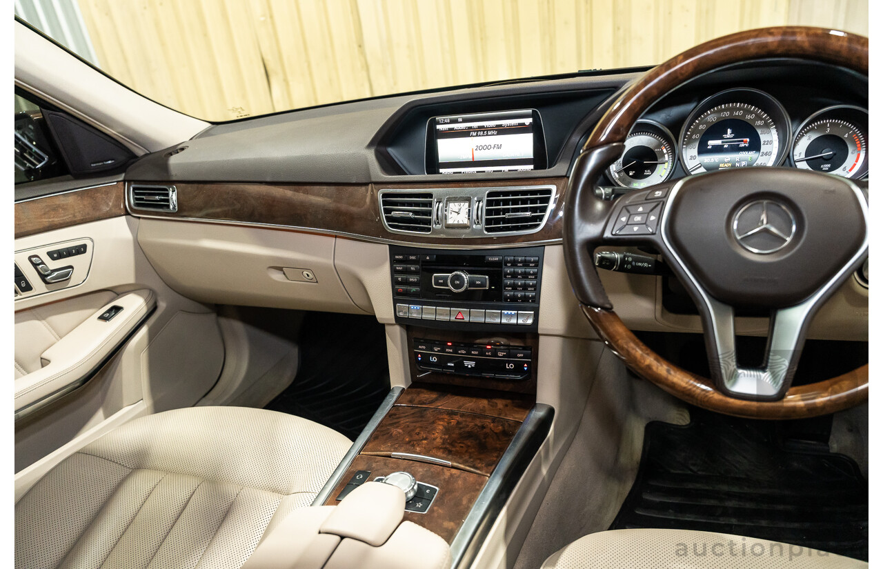 9/2013 Mercedes Benz E300 Bluetec Hybrid 212 MY13 4d Sedan Dolomite Brown Metallic Turbo Diesel 2.1L - Hybrid