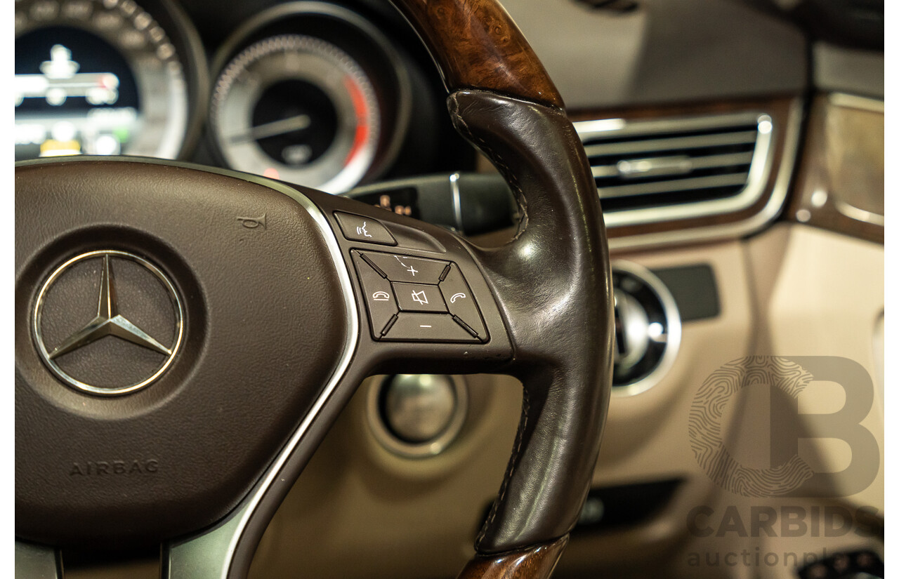 9/2013 Mercedes Benz E300 Bluetec Hybrid 212 MY13 4d Sedan Dolomite Brown Metallic Turbo Diesel 2.1L - Hybrid