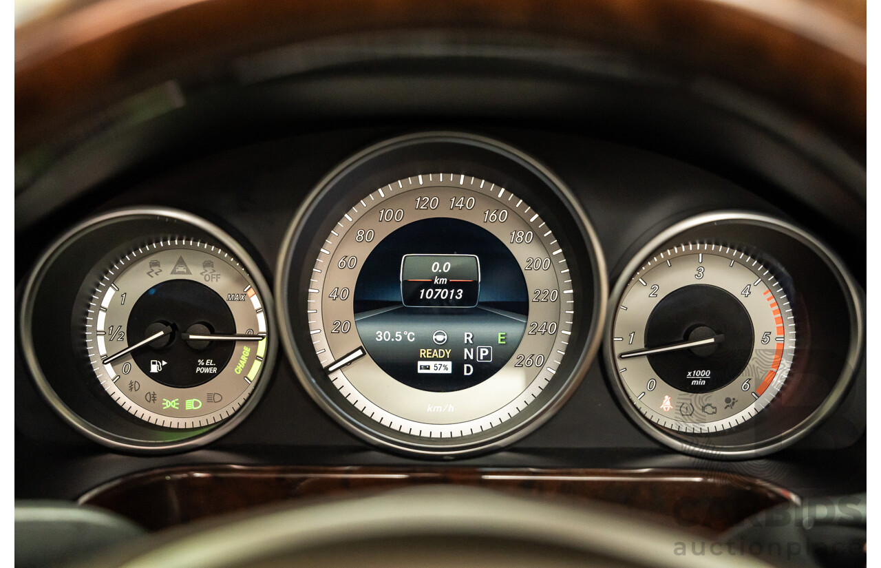 9/2013 Mercedes Benz E300 Bluetec Hybrid 212 MY13 4d Sedan Dolomite Brown Metallic Turbo Diesel 2.1L - Hybrid