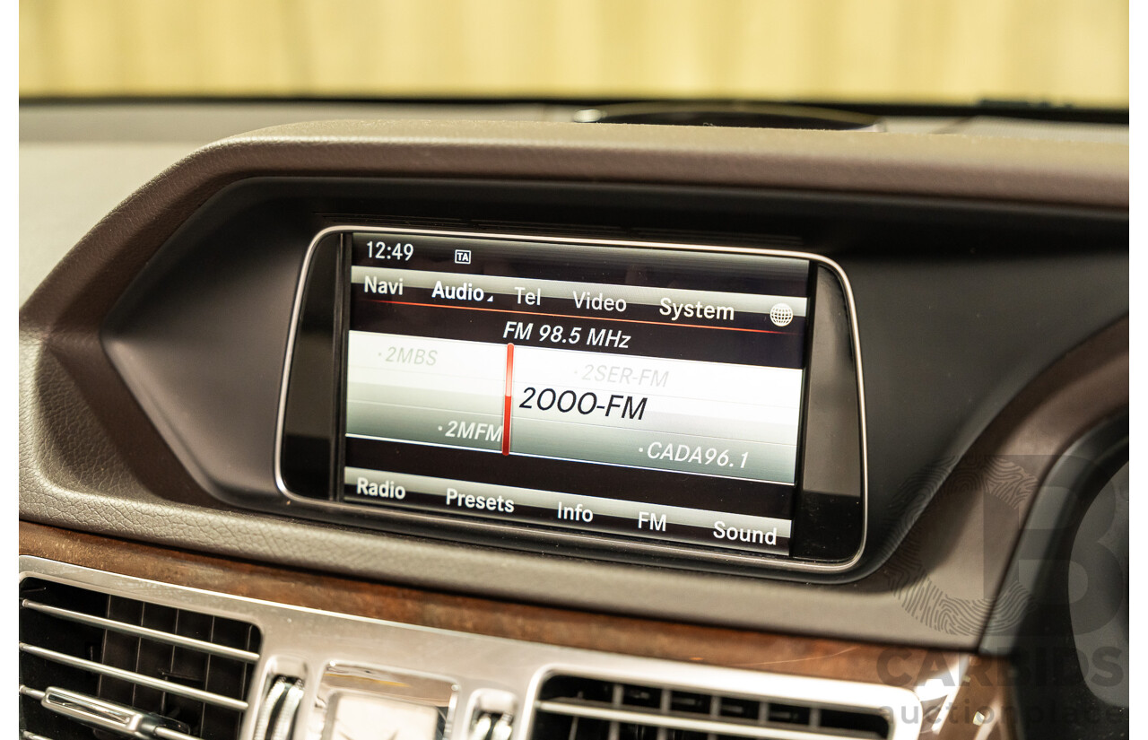 9/2013 Mercedes Benz E300 Bluetec Hybrid 212 MY13 4d Sedan Dolomite Brown Metallic Turbo Diesel 2.1L - Hybrid