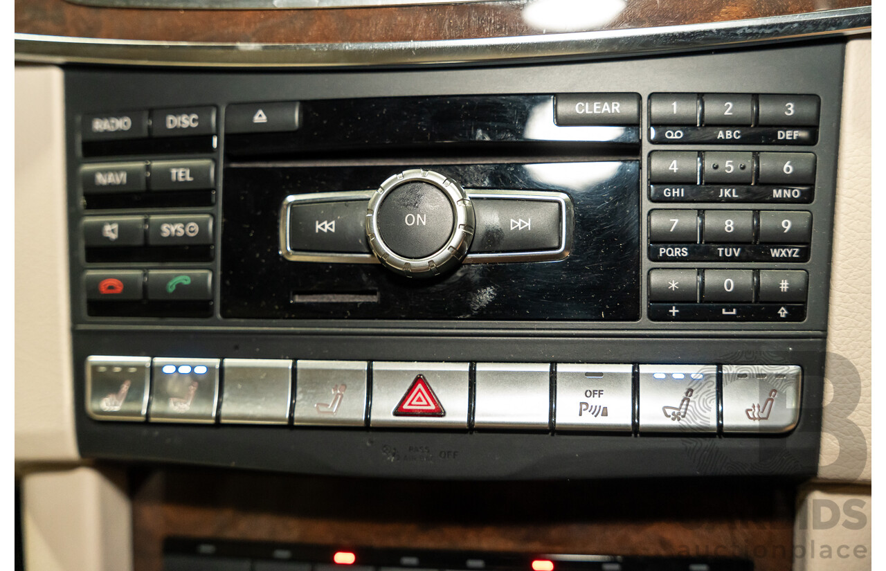 9/2013 Mercedes Benz E300 Bluetec Hybrid 212 MY13 4d Sedan Dolomite Brown Metallic Turbo Diesel 2.1L - Hybrid