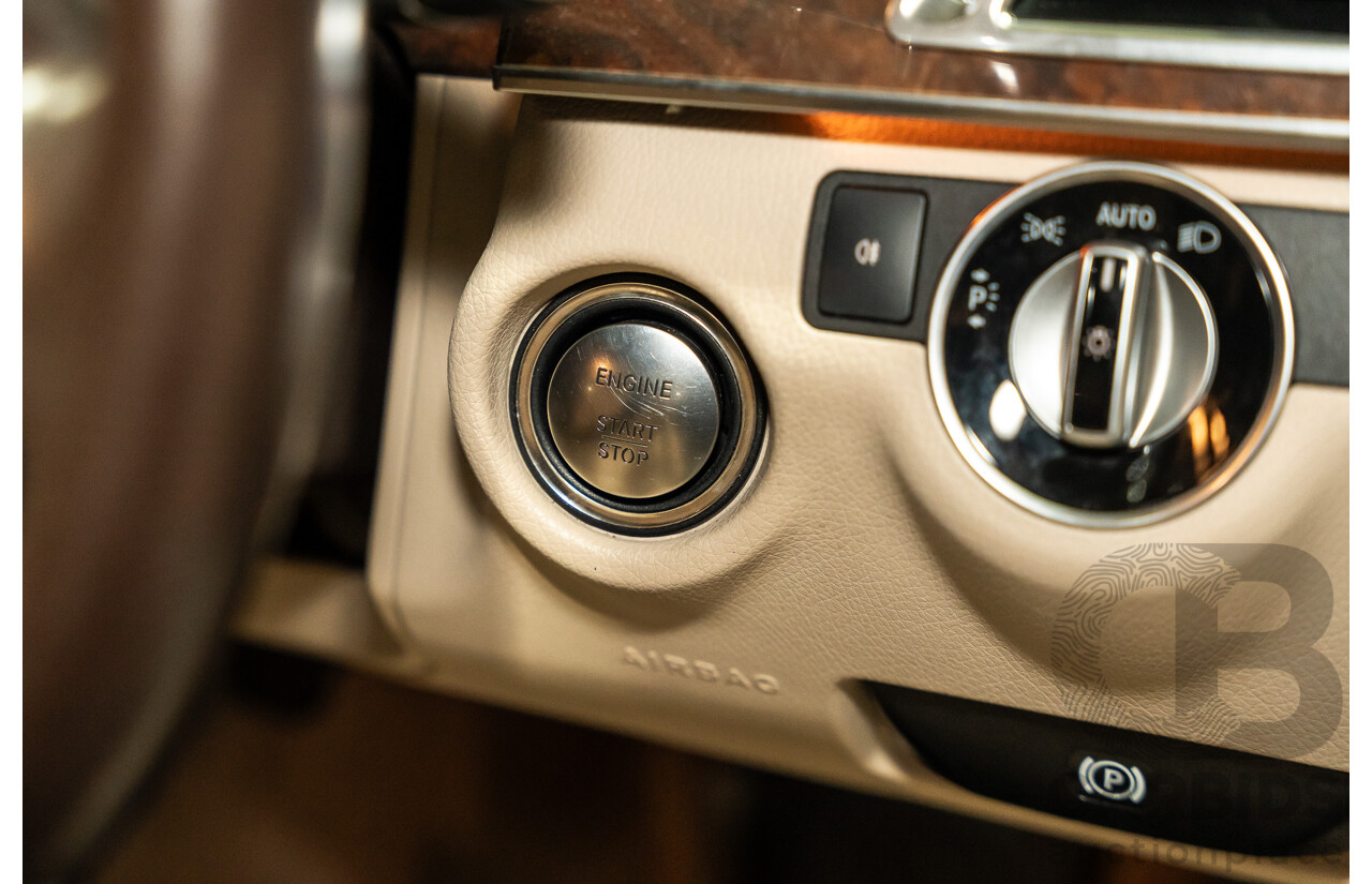 9/2013 Mercedes Benz E300 Bluetec Hybrid 212 MY13 4d Sedan Dolomite Brown Metallic Turbo Diesel 2.1L - Hybrid