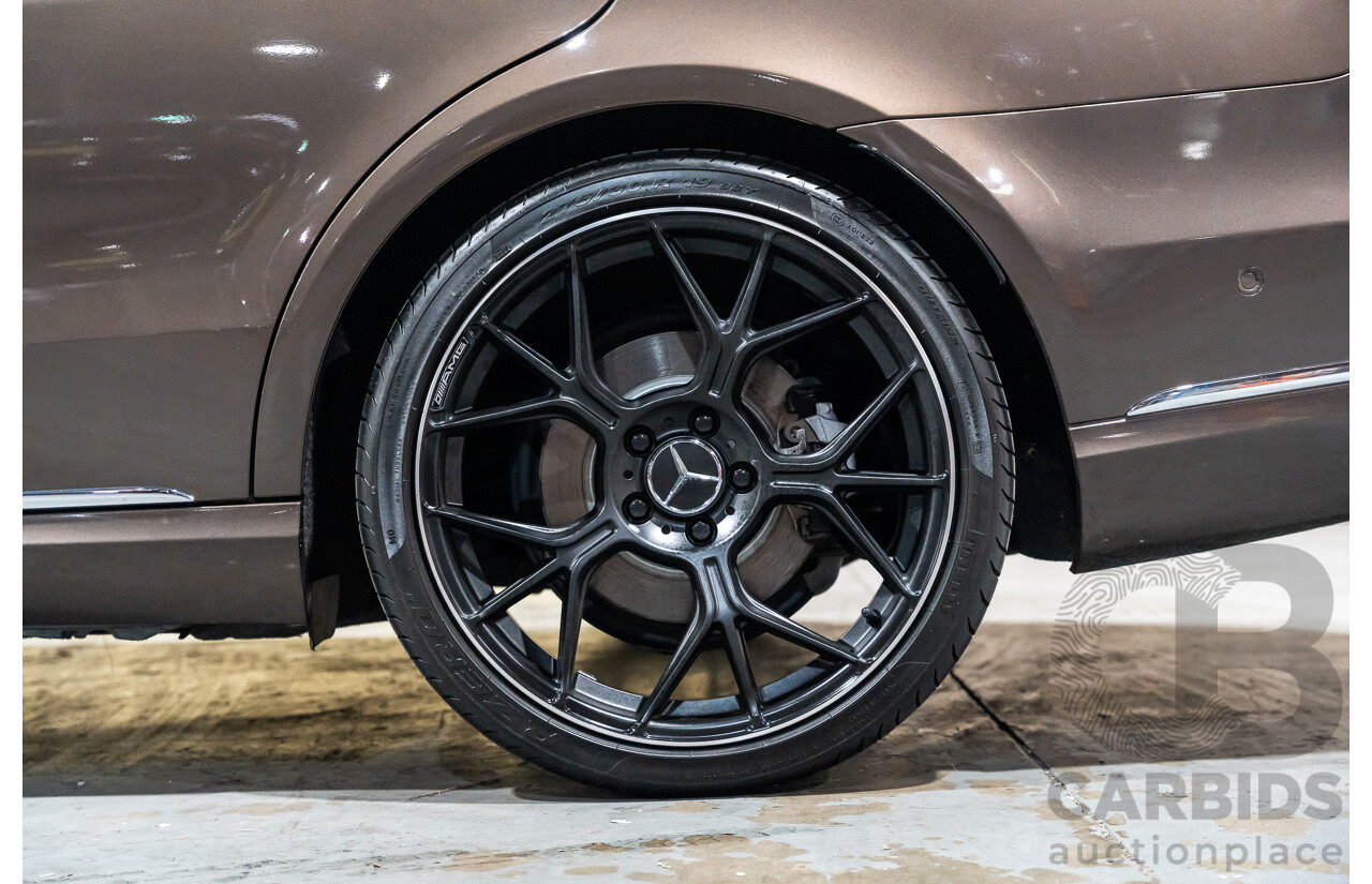 9/2013 Mercedes Benz E300 Bluetec Hybrid 212 MY13 4d Sedan Dolomite Brown Metallic Turbo Diesel 2.1L - Hybrid