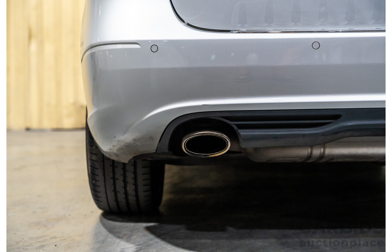 12/2012 Mercedes Benz B250 BE 246 MY13 5d Hatchback Polar Silver Metallic Turbo 2.0L