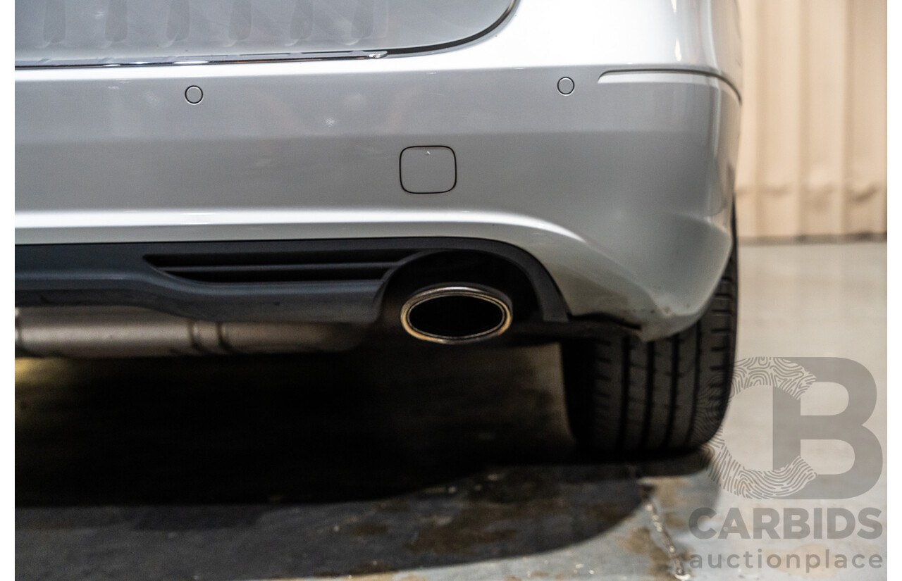 12/2012 Mercedes Benz B250 BE 246 MY13 5d Hatchback Polar Silver Metallic Turbo 2.0L