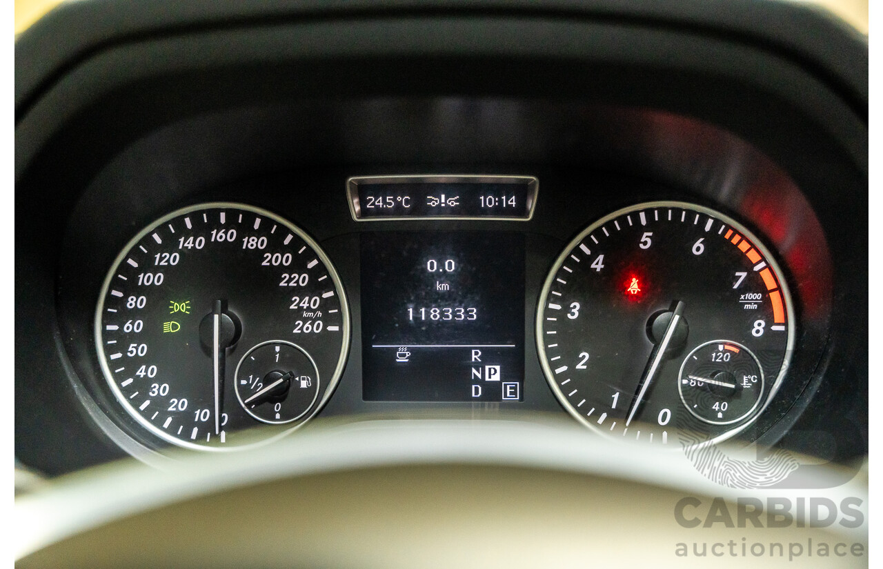 12/2012 Mercedes Benz B250 BE 246 MY13 5d Hatchback Polar Silver Metallic Turbo 2.0L