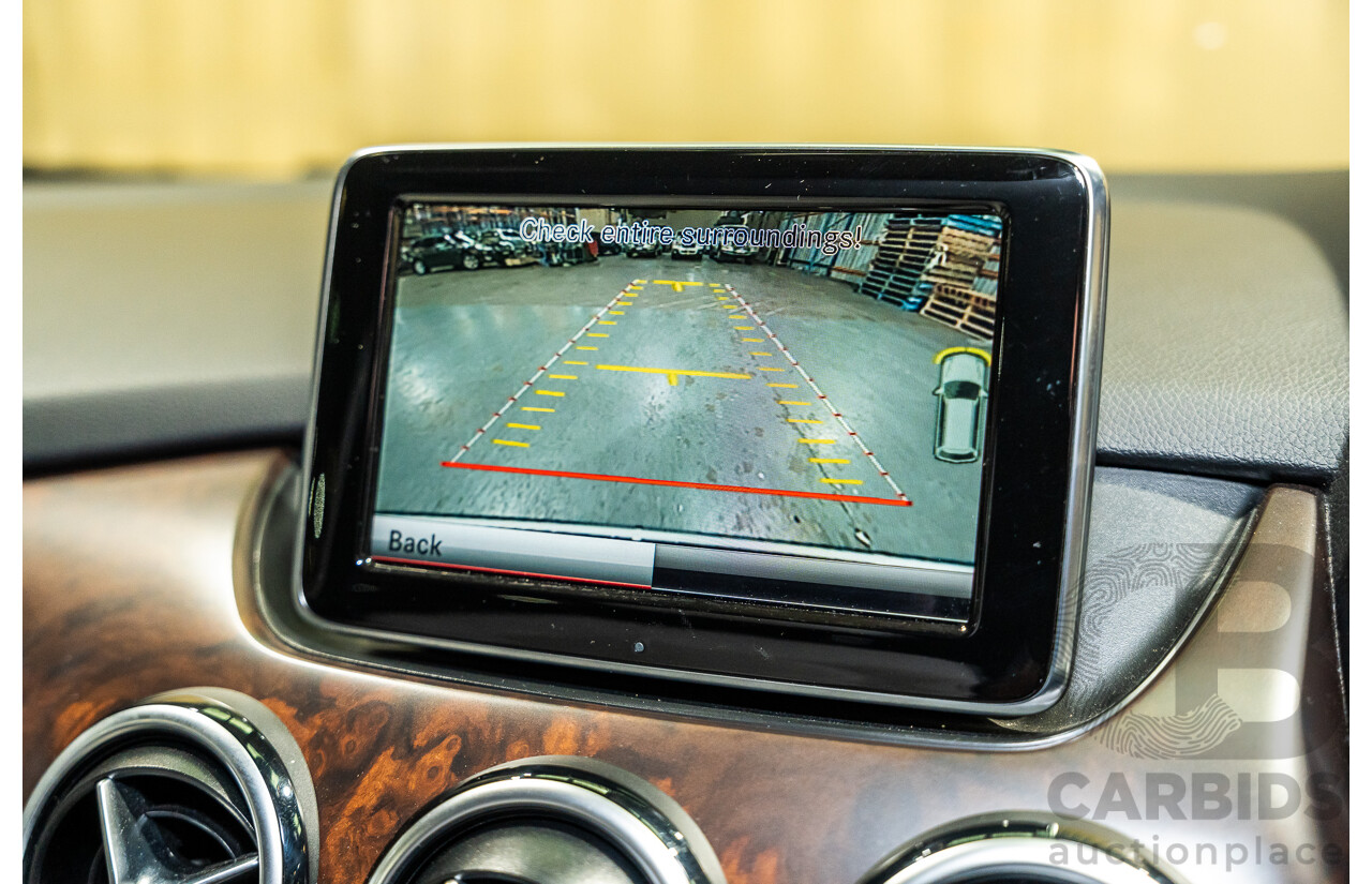 12/2012 Mercedes Benz B250 BE 246 MY13 5d Hatchback Polar Silver Metallic Turbo 2.0L