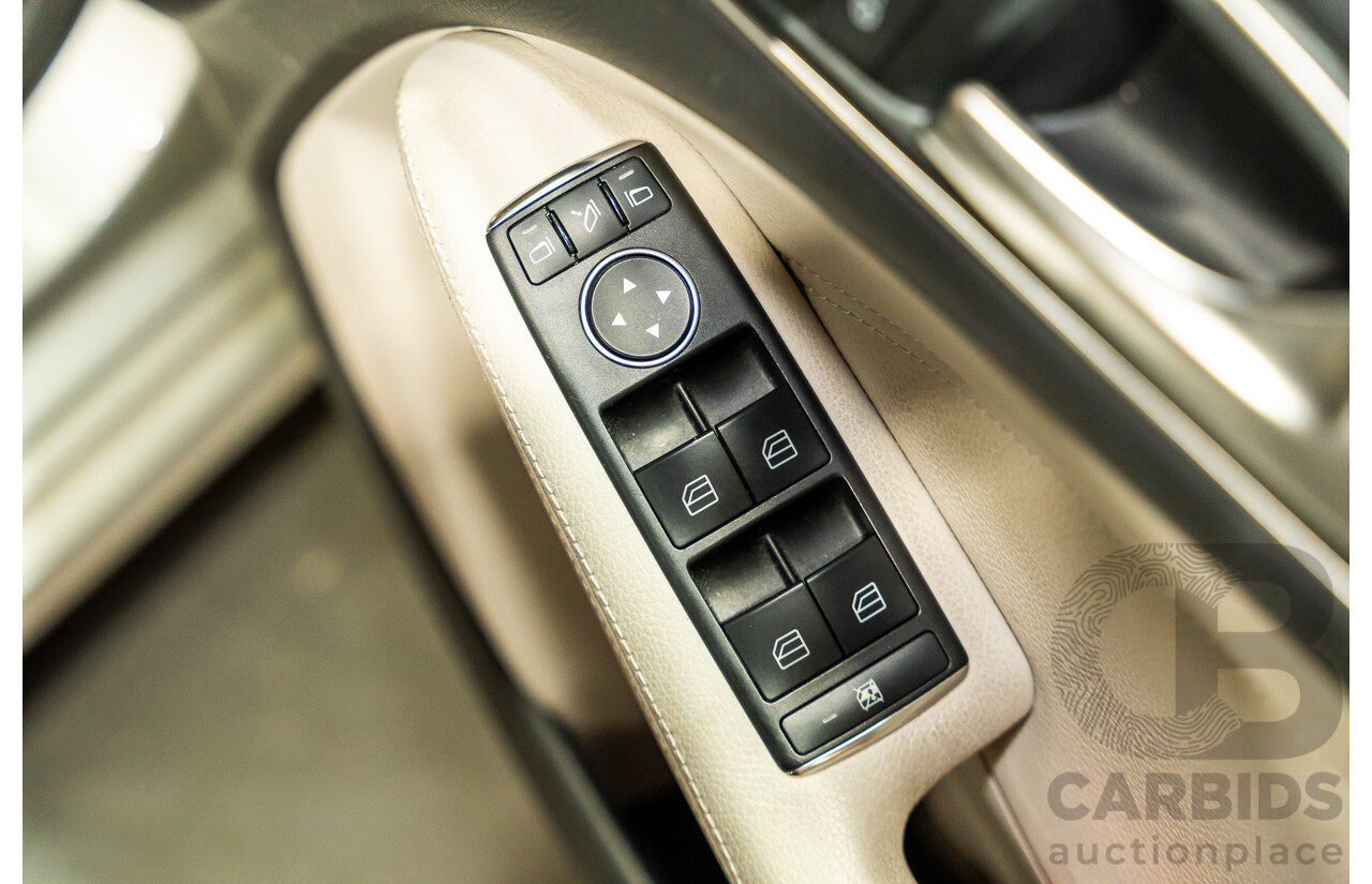 12/2012 Mercedes Benz B250 BE 246 MY13 5d Hatchback Polar Silver Metallic Turbo 2.0L