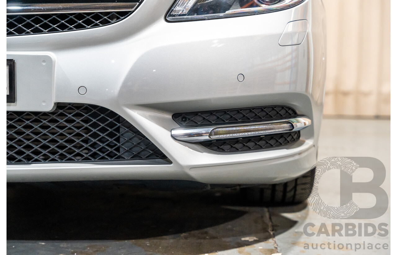 12/2012 Mercedes Benz B250 BE 246 MY13 5d Hatchback Polar Silver Metallic Turbo 2.0L