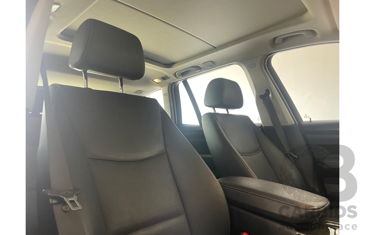 09/2012 Bmw X3 xDRIVE30d 4WD F25 4D Wagon Black 3.0L