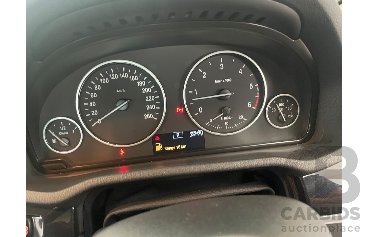 09/2012 Bmw X3 xDRIVE30d 4WD F25 4D Wagon Black 3.0L