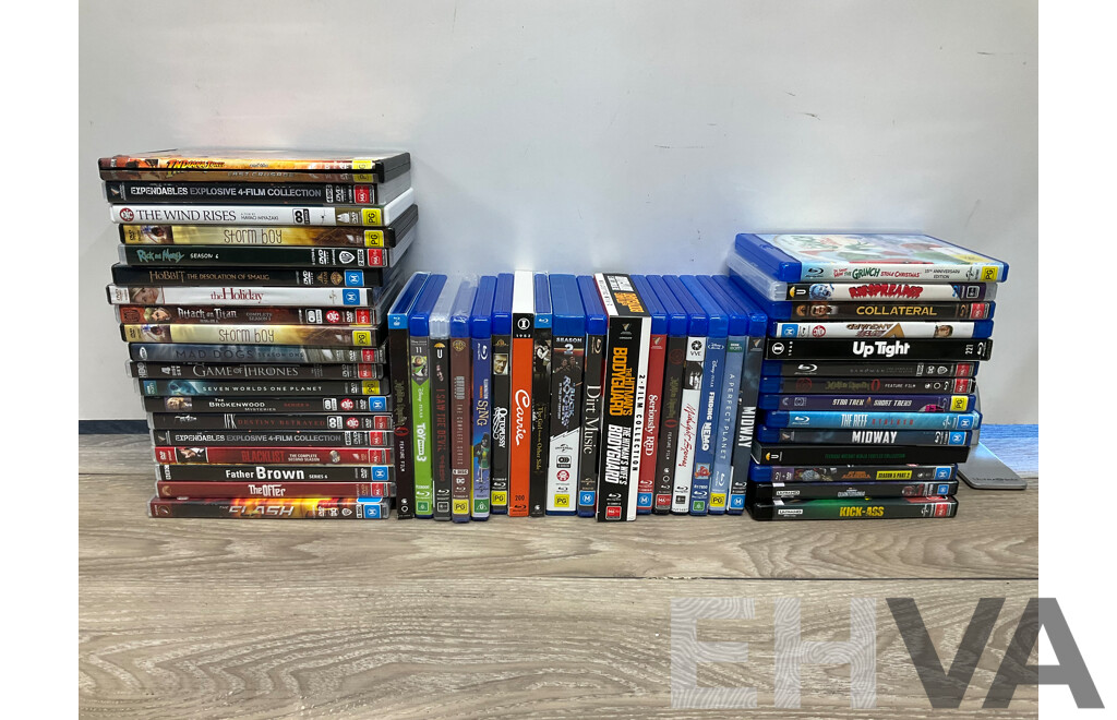 Large Collection of DVD Movie Sets