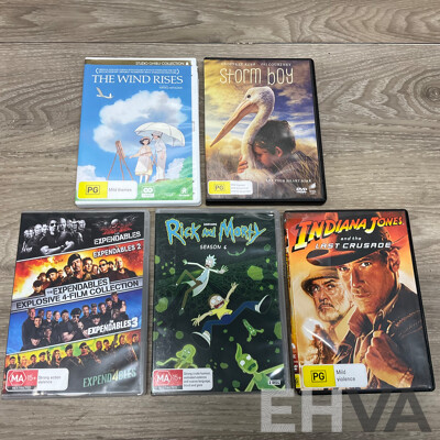 Large Collection of DVD Movie Sets