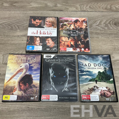 Large Collection of DVD Movie Sets