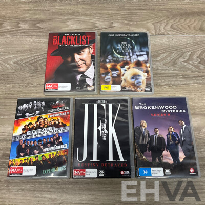 Large Collection of DVD Movie Sets