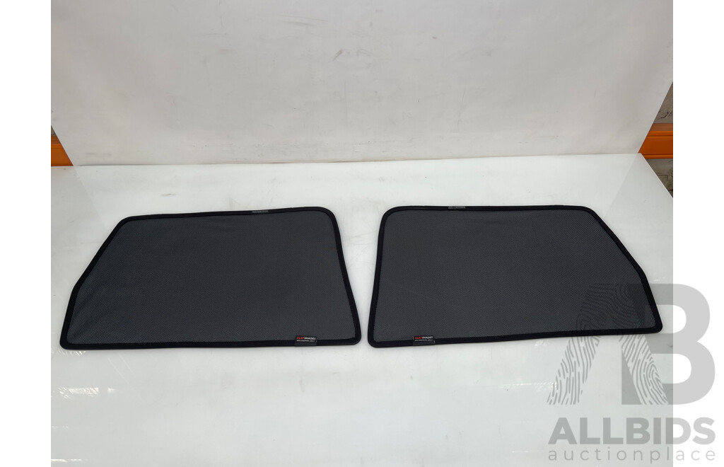 Subaru Forrester Roof Racks and Snap Window Shades