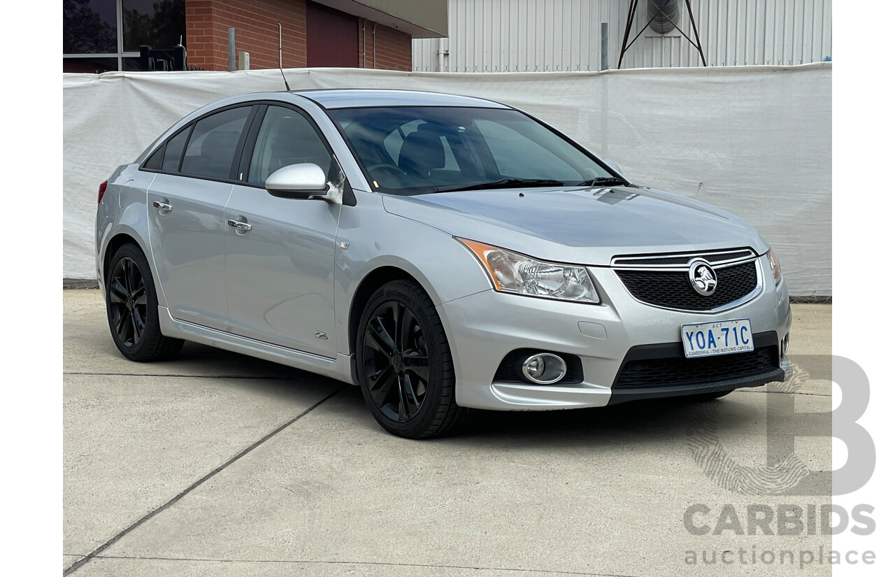 7/2014 Holden Cruze SRi Z-Series JH MY14 4d Sedan Silver 1.6L