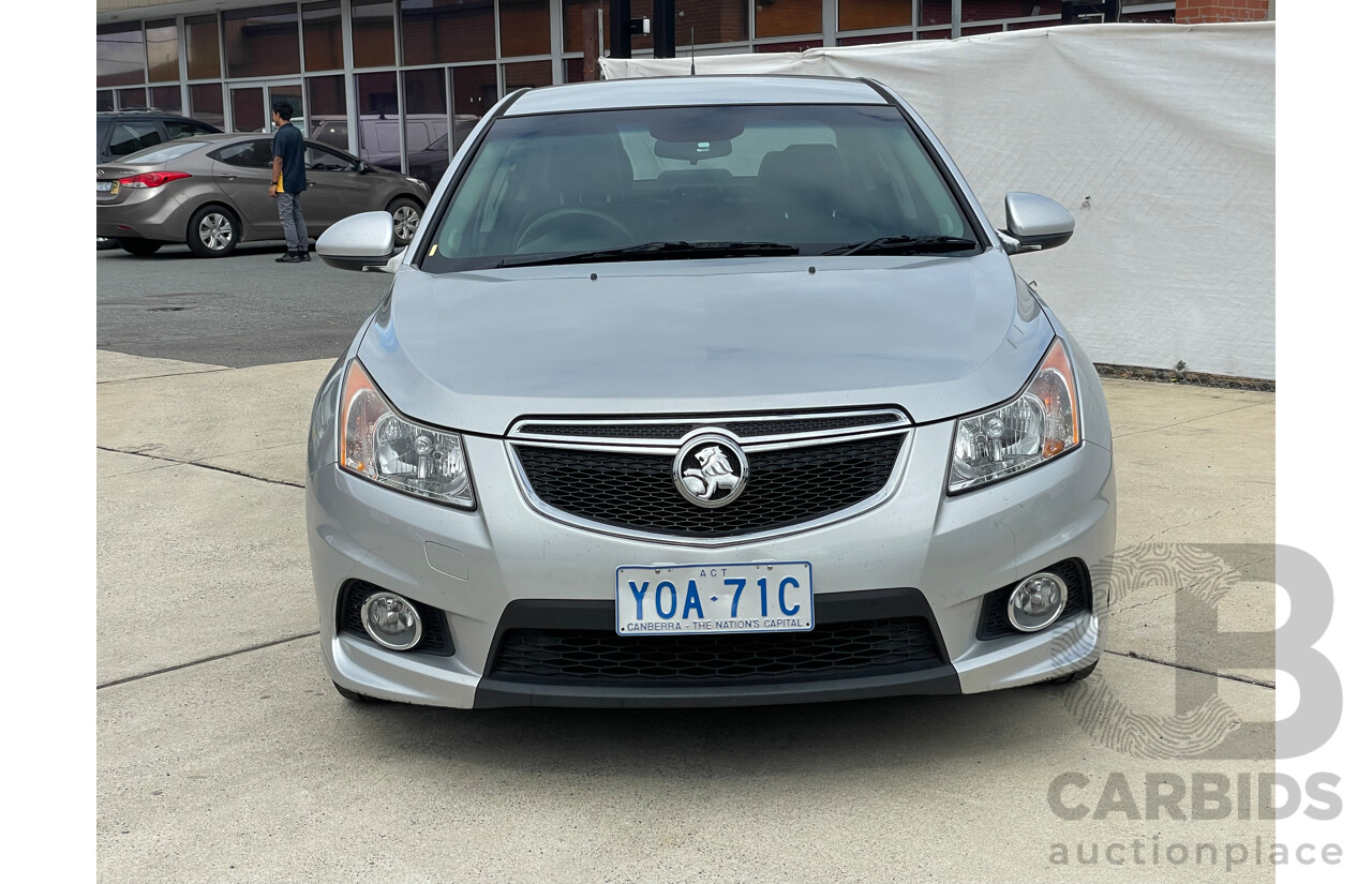 7/2014 Holden Cruze SRi Z-Series JH MY14 4d Sedan Silver 1.6L
